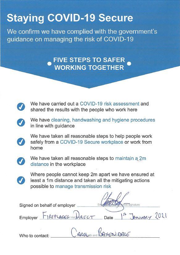 Staying COVID-19 Secure