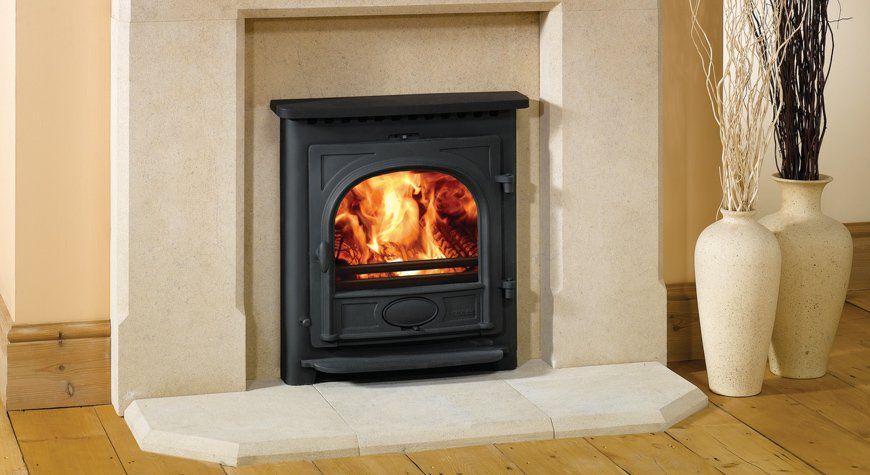 Stockton 7 inset convector wood burning stove