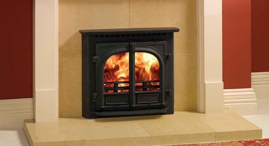 Stockton 8 inset wood burning stove