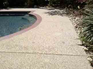 concrete walkway