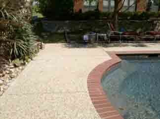 poolside path