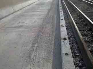 concrete roadway