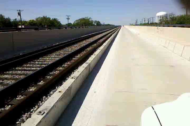 concrete road