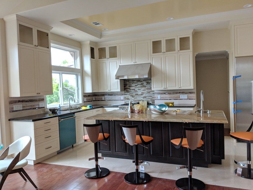 Kitchen remodel in progress in San Francisco, CA home.