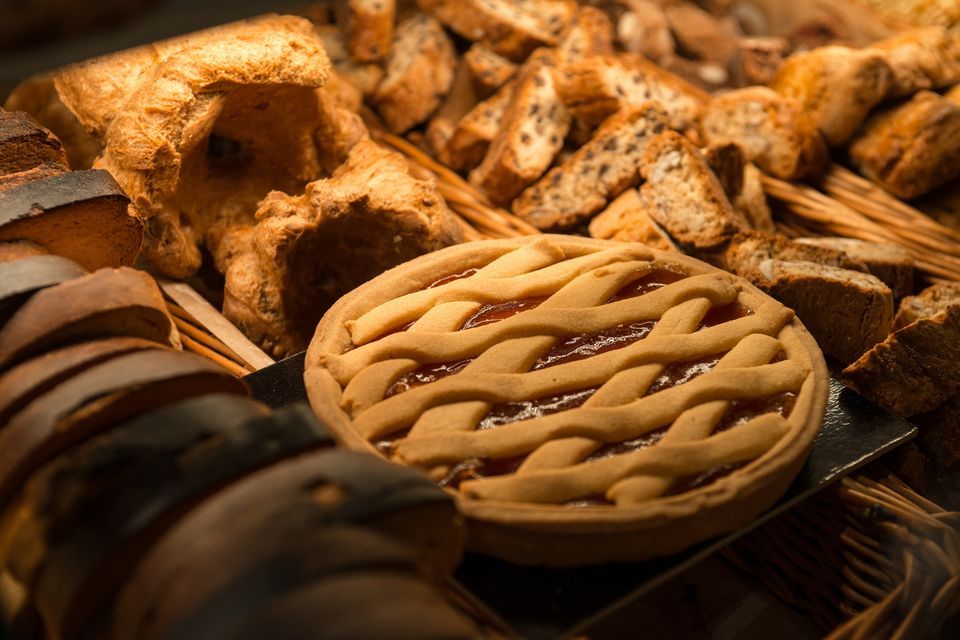 crostata e pasticceria secca