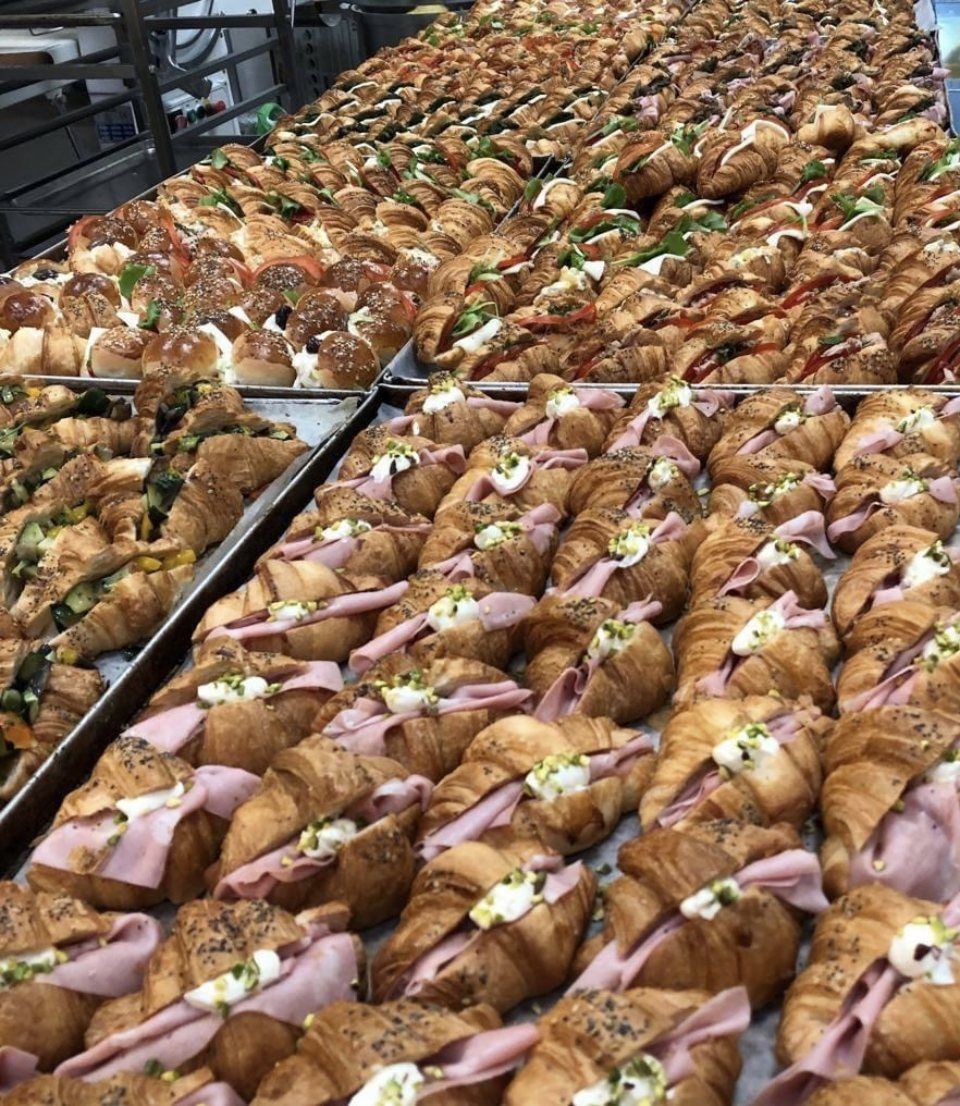 cornetti salati per buffet