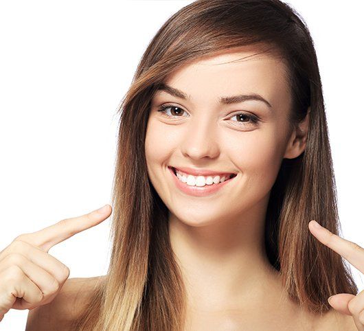 Lady's Beautiful Smile — Richmond, VA — Dr. Babik & Associates