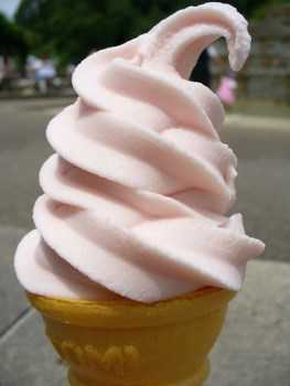 ice cream in cone