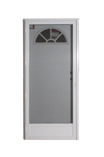 White Fan Front Door — Lafayette, LA — G & J Mobile Home & RV Supplies