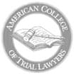 American College of Trial Lawyers The logo for american college of trial lawyers shows a hand holding an open book.