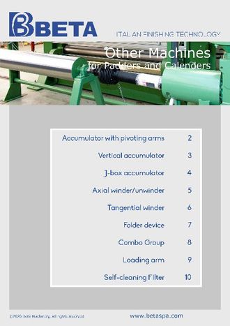 BETA Other Machines Brochure
