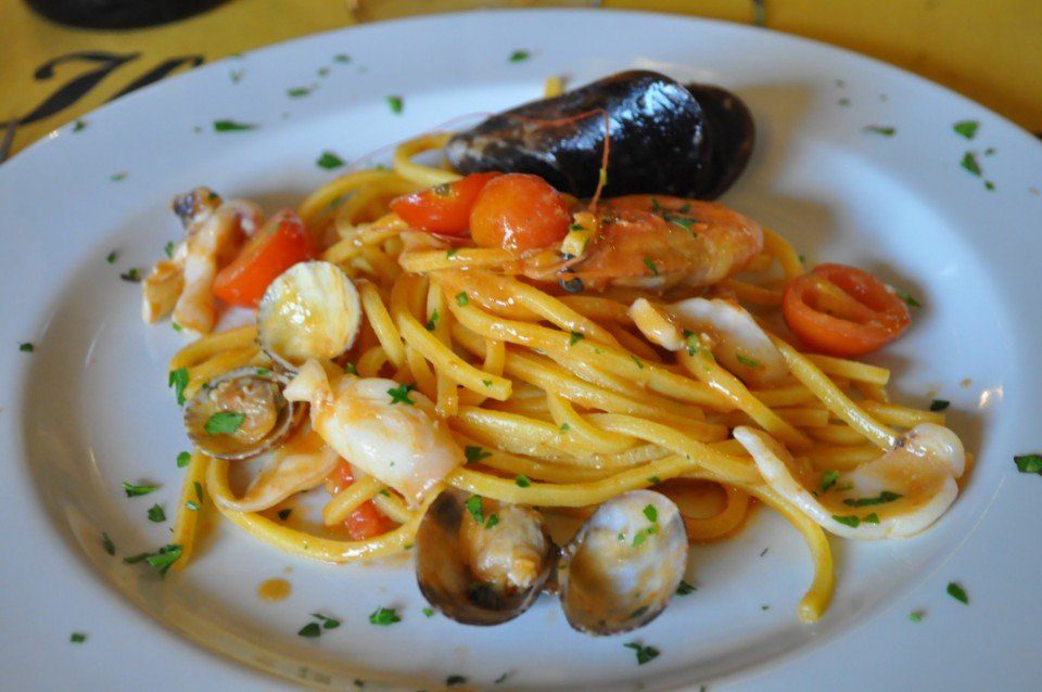 Spaghetti ai frutti di mare