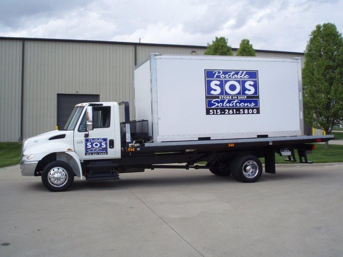 Commercial Storage — Blue Storage Unit in Des Moines, IA Commercial Storage — Blue Storage Unit in Des Moines, IA