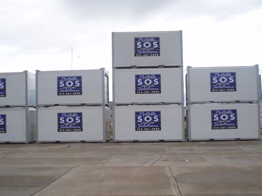 Storage Container Rental — Residential Red Storage in Des Moines, IA Storage Container Rental — Residential Red Storage in Des Moines, IA