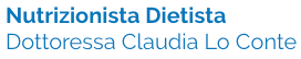 Nutrizionista Dietista Dottoressa Claudia Lo Conte-logo