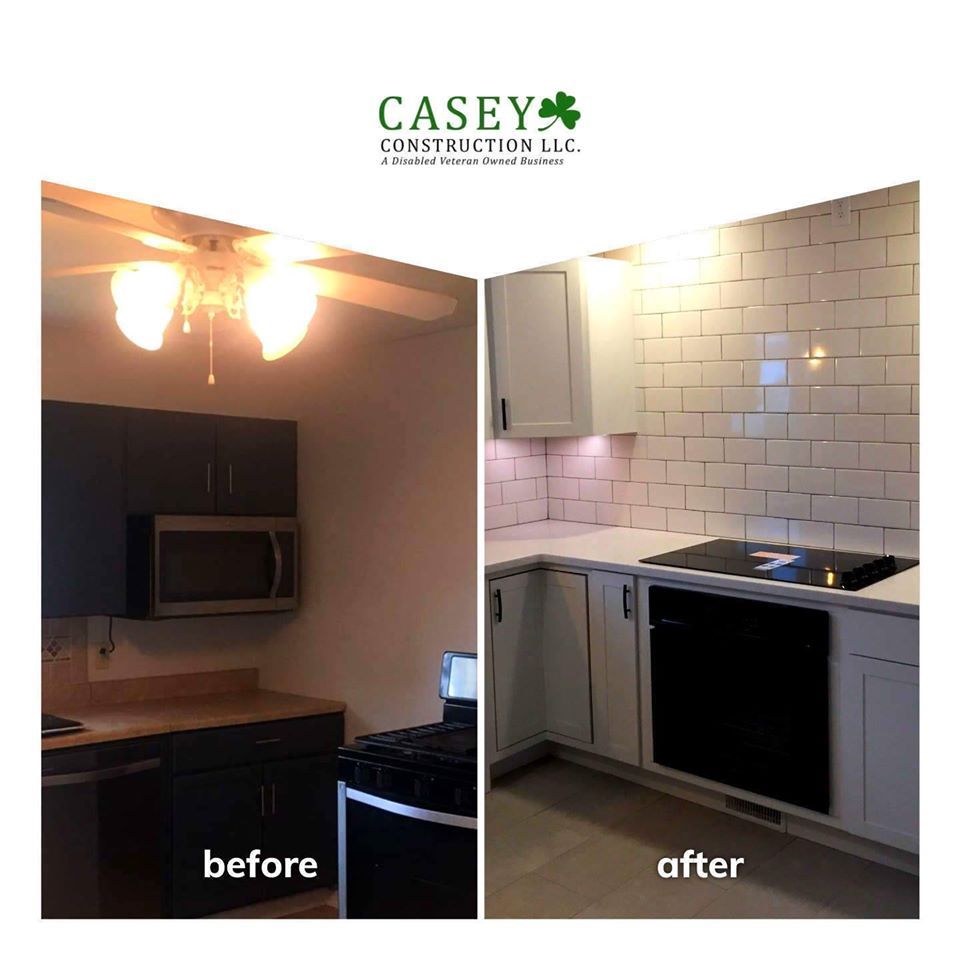 Before And After Of A Kitchen — Ravenswood, WV — Casey Construction Beautiful Kitchen — Ravenswood, WV — Casey Construction