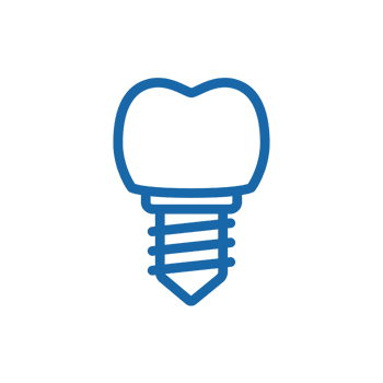 Icona di impianti dentali
