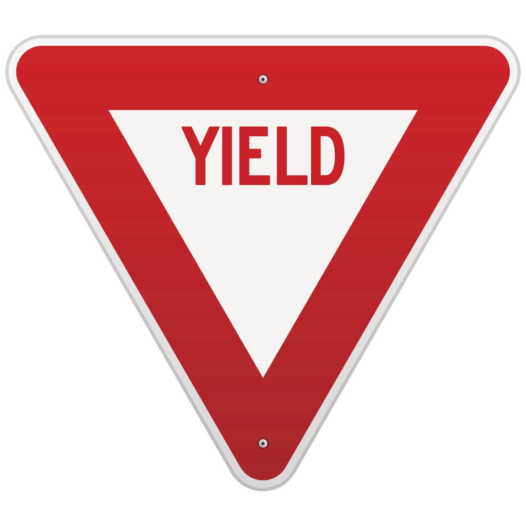 Regulation Signs at Texas Road & Sign Supply Picture of a Yield Sign made by Texas Road & Sign Supply