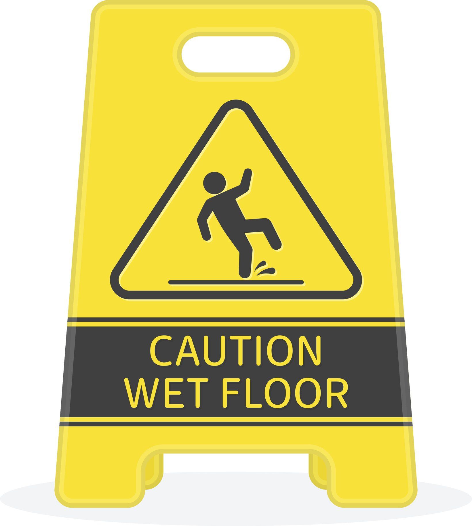 ADA Signs at Texas Road & Sign Supply Picture of a Caution Wet Floor sign provided by Texas Road & Sign Supply