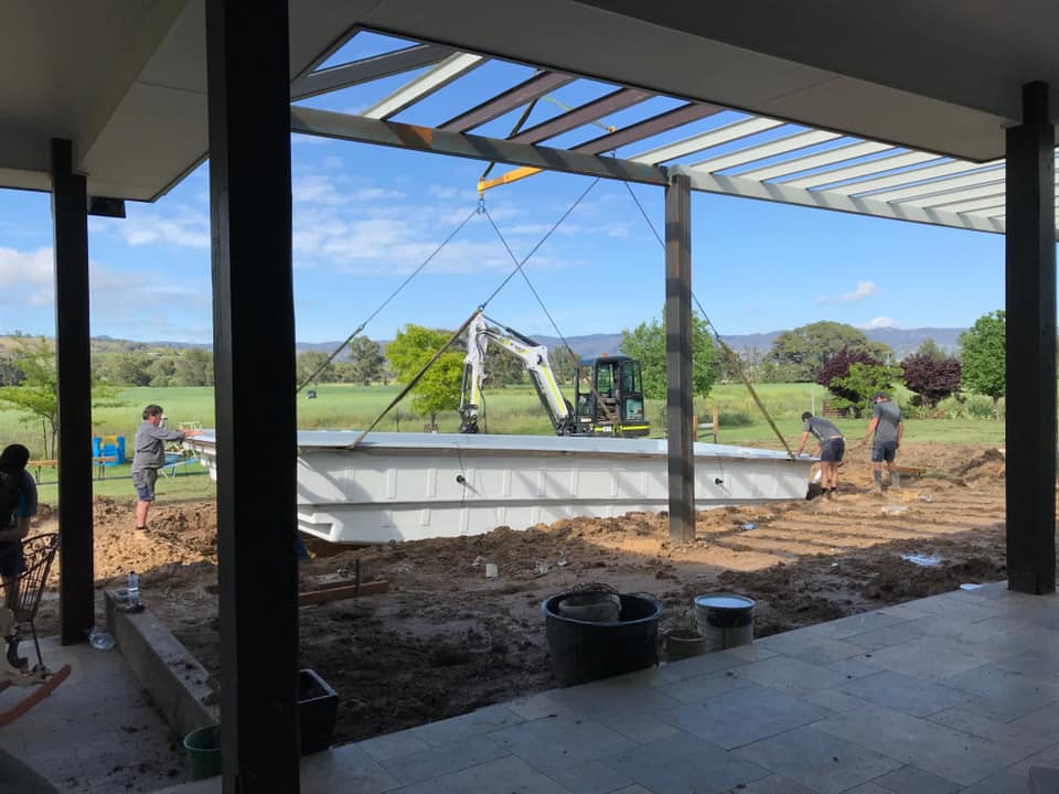 Shed And Pool Installation — Jaycee’s Constructions In Mudgee NSW