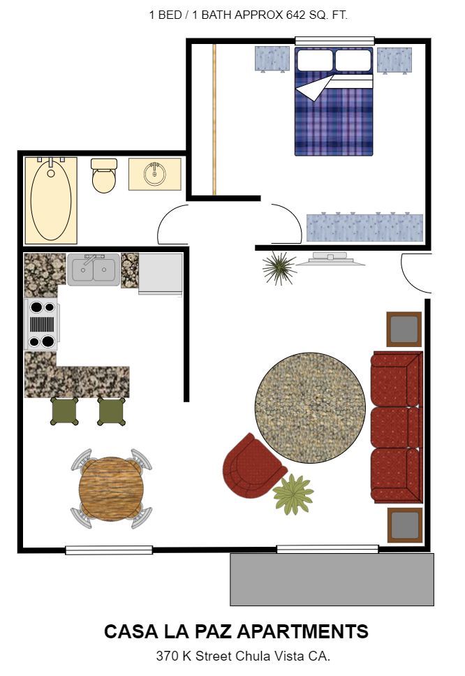 casa la plaz floor plan