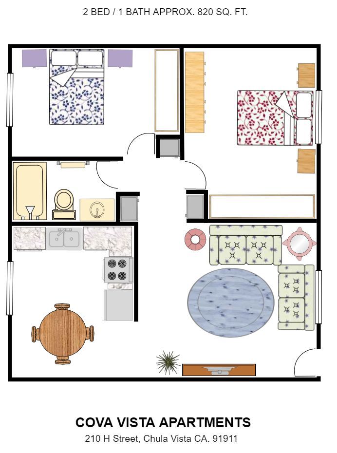 cova vista floor plan