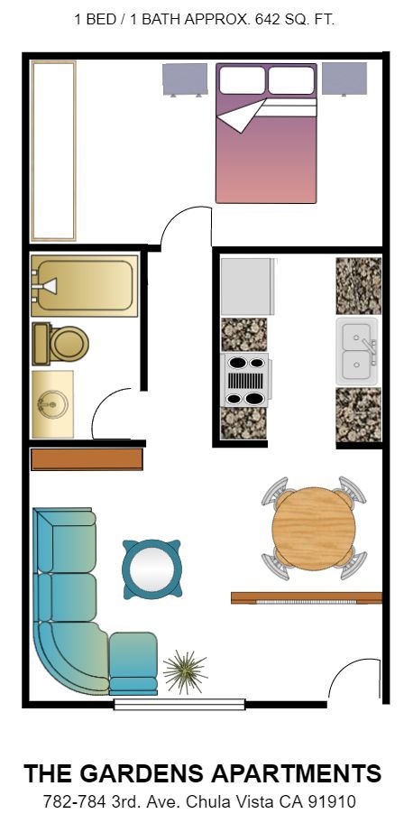 gardens floorplan
