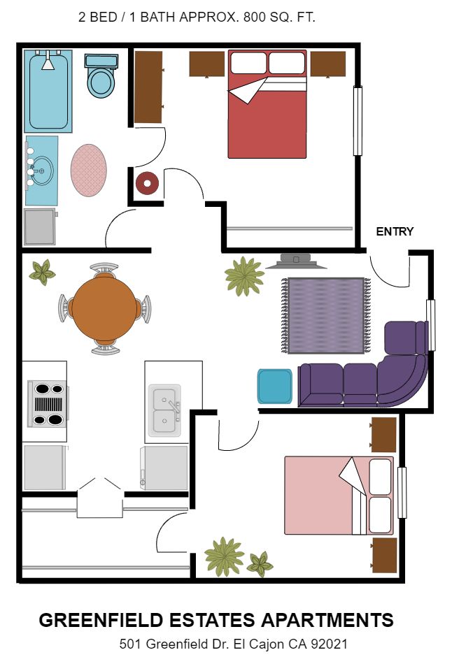 greenfield floor plan