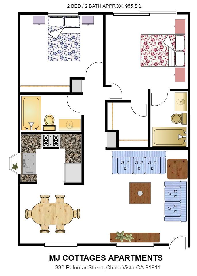 mj cottages floor plan
