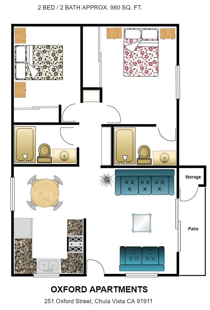 oxford floorplan