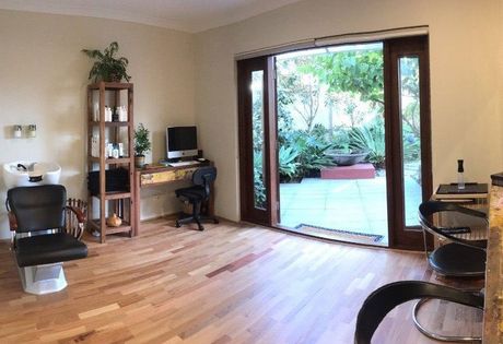 large door open to outdoors