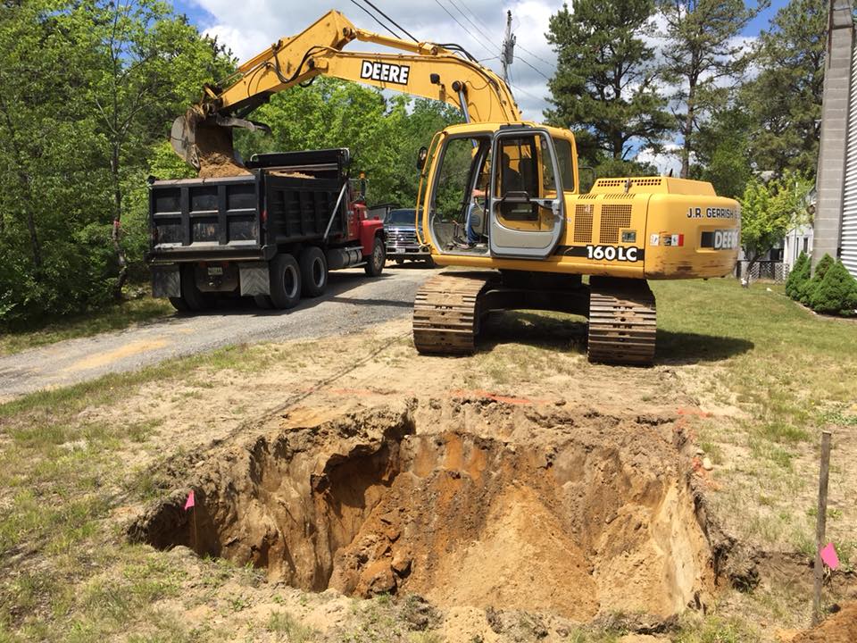 Excavation Services — Excavation Equipment in Alfred, ME Excavation Services — Excavation Equipment in Alfred, ME