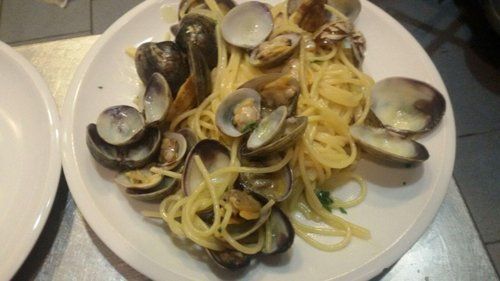 spaghetti con le vongole
