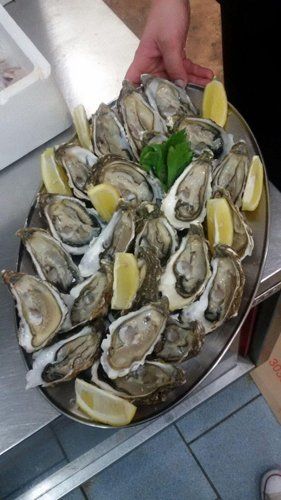 ostriche con limone