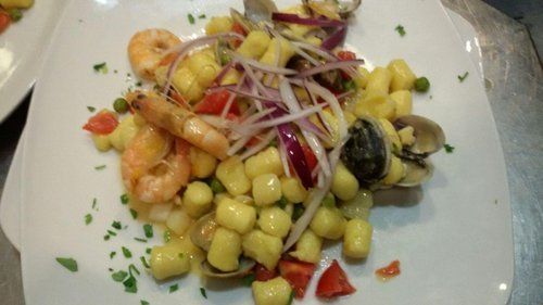 gnocchi agli scampi