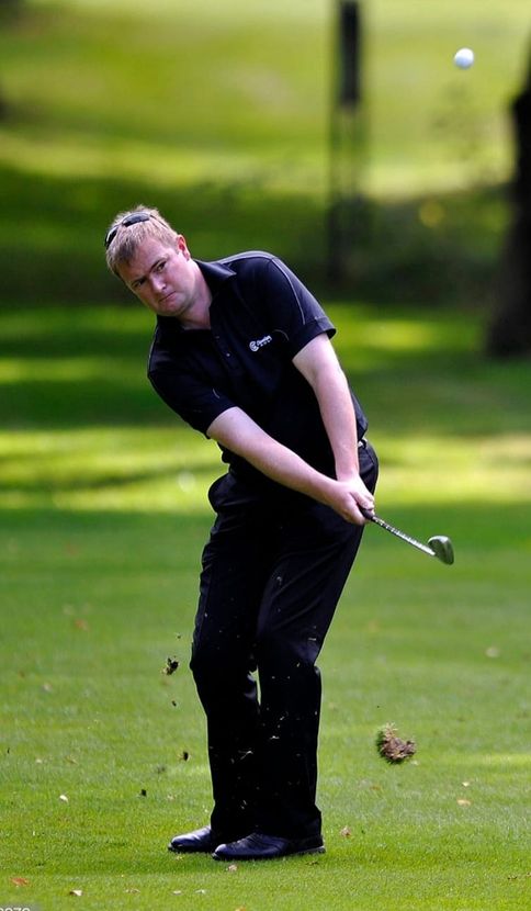 golf club and ball