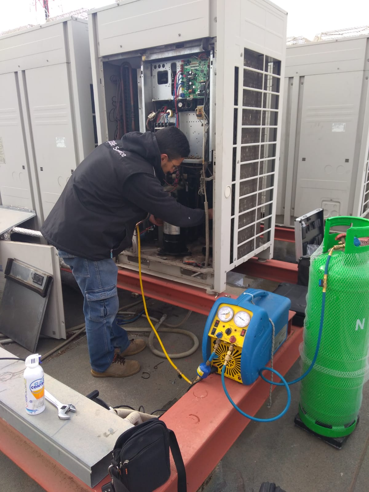 Sostituzione compressore inverter