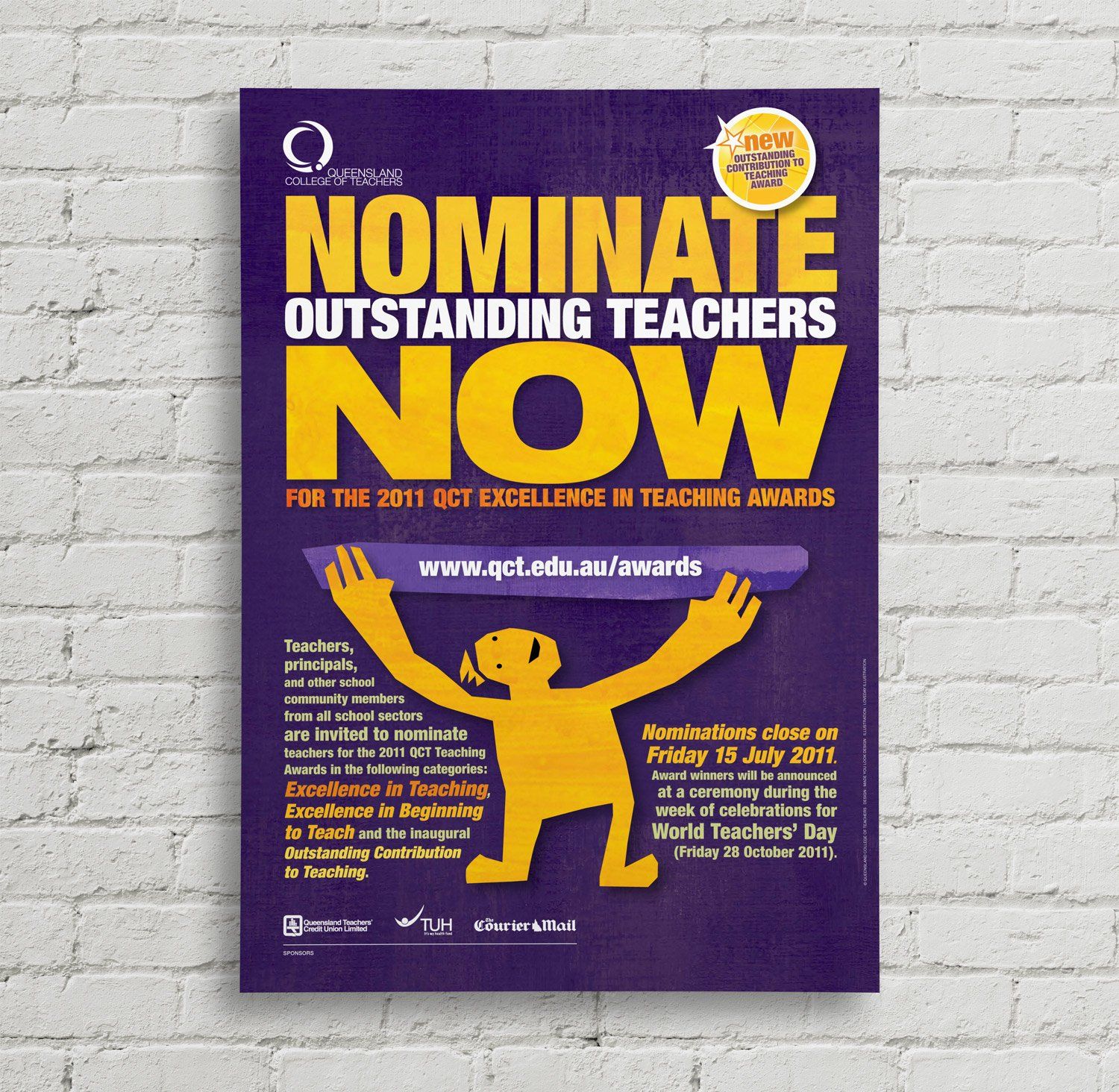 QCT Excellence in Teaching Awards Event Promo Materials