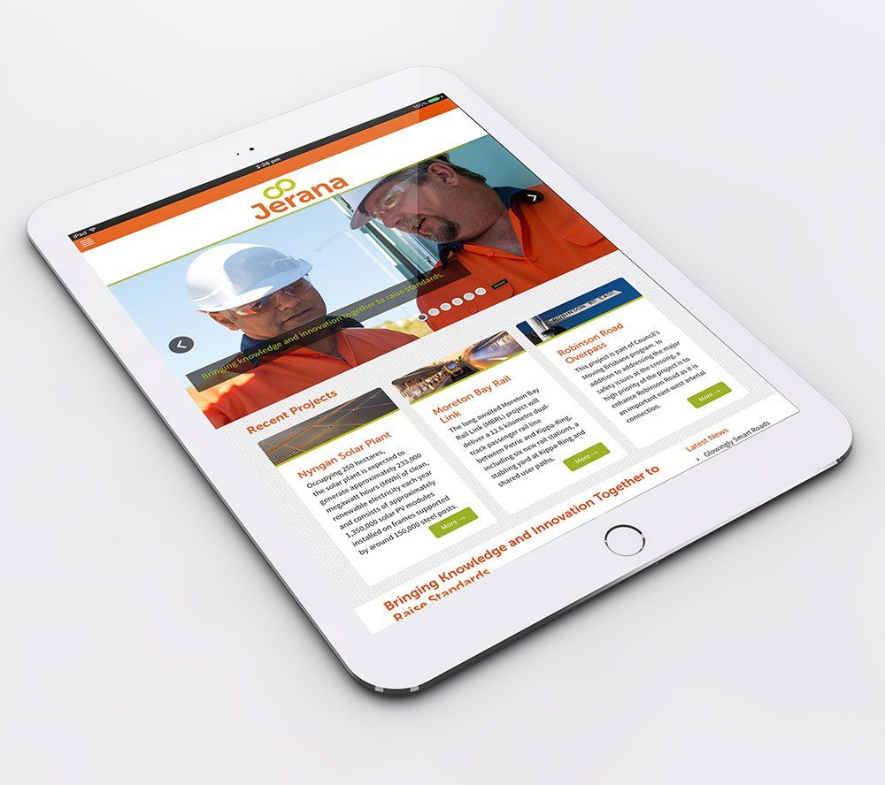 Jerana Responsive Layout Design