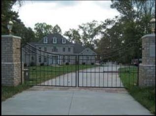Gates — Automated Driveway Gate 2 in Greensboro, NC