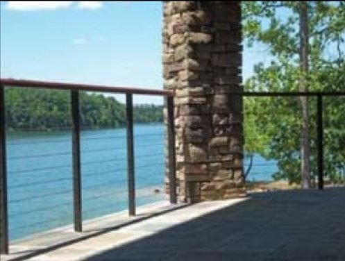 Railing Repair Work — Steel Cable Rail in Greensboro, NC