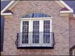 Wrought Iron Staircase — Balcony 1 in Greensboro, NC