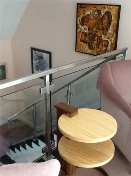 Exterior Railing Installation — Glass Rail 1 in Greensboro, NC