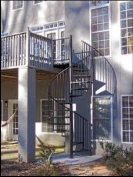 Exterior Staircase — Spiral Staircase 4 in Greensboro, NC