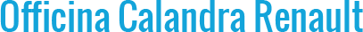 OFFICINA CALANDRA RENAULT - LOGO