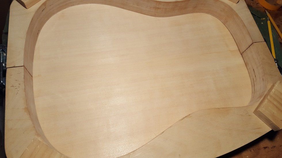 Western Red Cedar Top Custom crossover acoustic