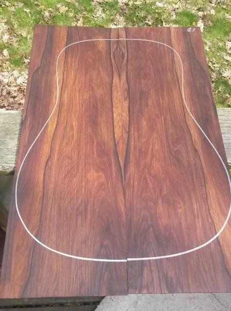 Cocobolo Dreadnought Set Cocobolo rosewood Set