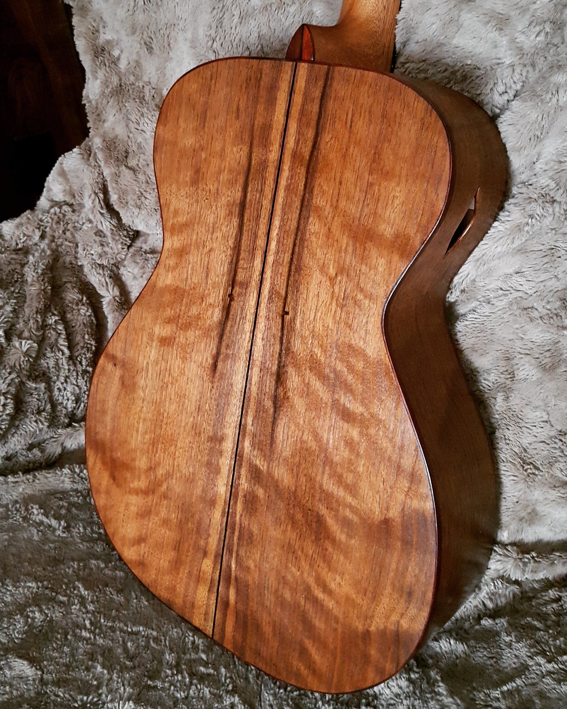 Black Walnut acoustic guitar back and sides