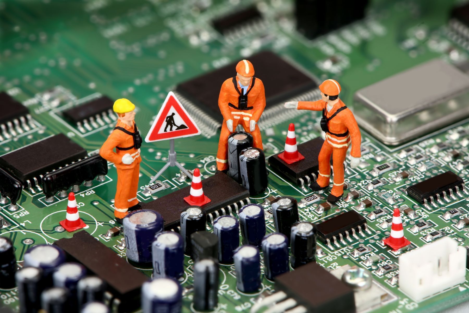 rappresentazione del servizio di riparazione PC