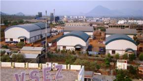 OWS warehouses at Vizag SEZ